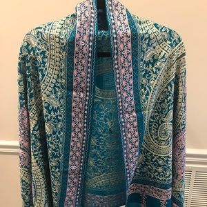 Kashmiri Embroidered Woolen Shawls.